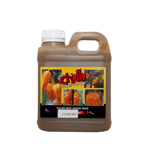 Yellow Bhut Jolokia Chilli Paste